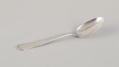 Orfèvre suédois, deux cuillères à dessert/ cuillères pour enfants à motif « Old Danish »