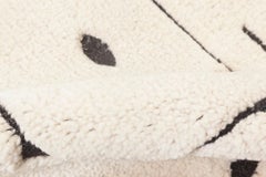 In the Style of a Swedish Skvattram Half Pile Rug II