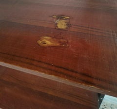 Swedish Sky / Floor Bookcase in Teak and Brass, 1960s