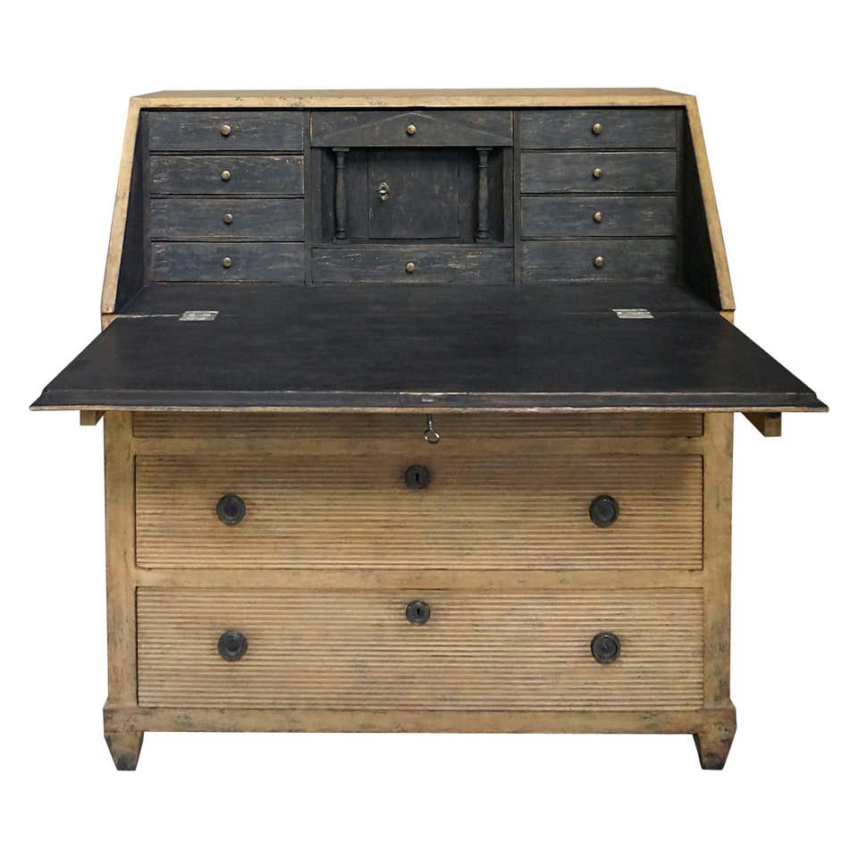 Slant Front Writing Desk - 6 For Sale on 1stDibs