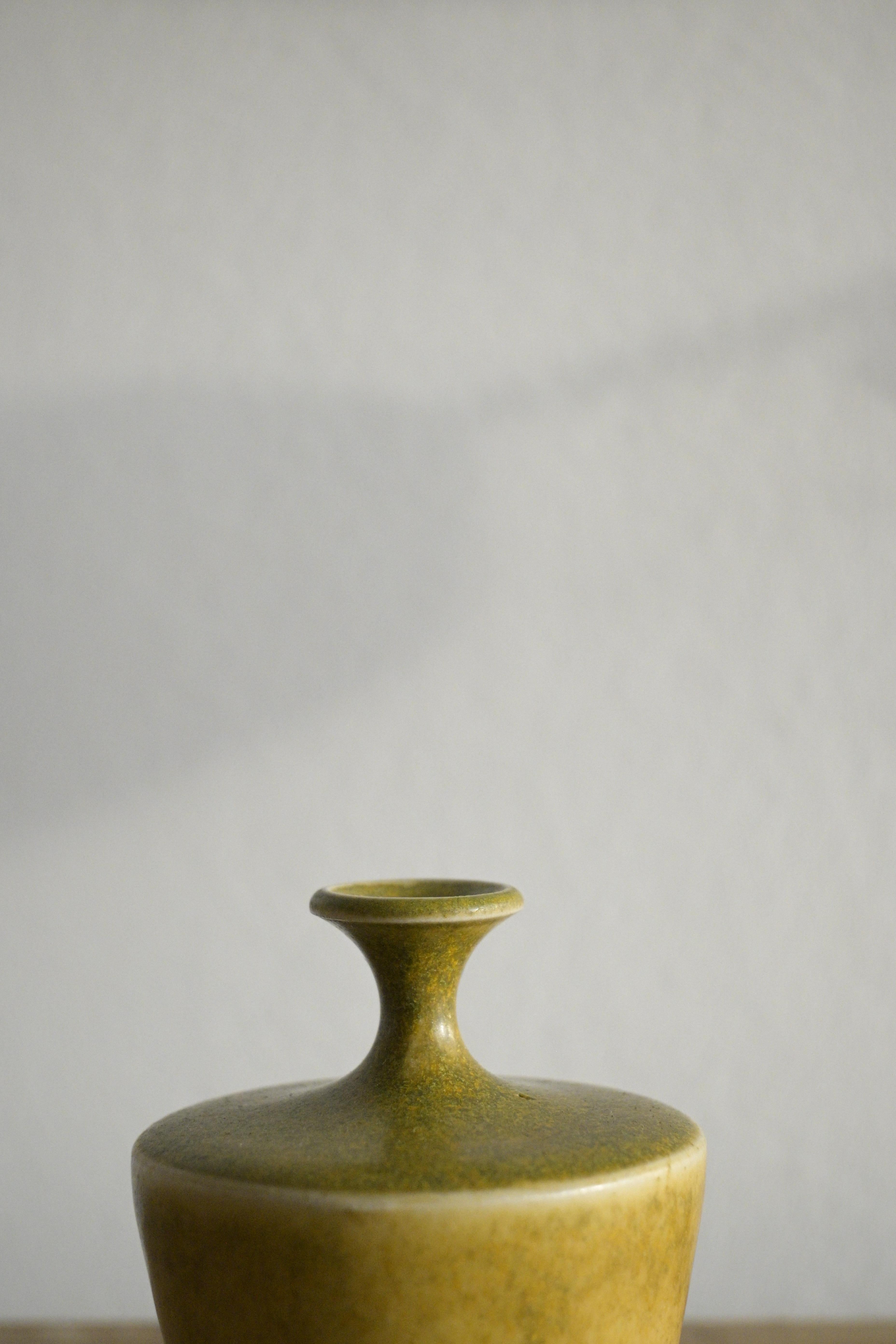 Late 20th Century Swedish small Vase by Rolf Palm, 1970s For Sale