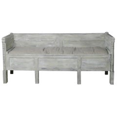 Swedish Sofa, 19th Century, Country Piece, Country Bench