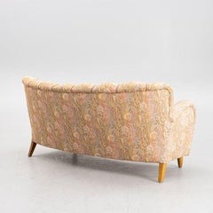 Swedish Sofa & chair with curved Back, circa 1940s–1950s