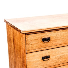 Swedish Solid Oak Chest of Drawers from Early 1900s