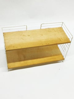 Swedish Standing Wire Bookcase by Sonja, Mid-20th Century
