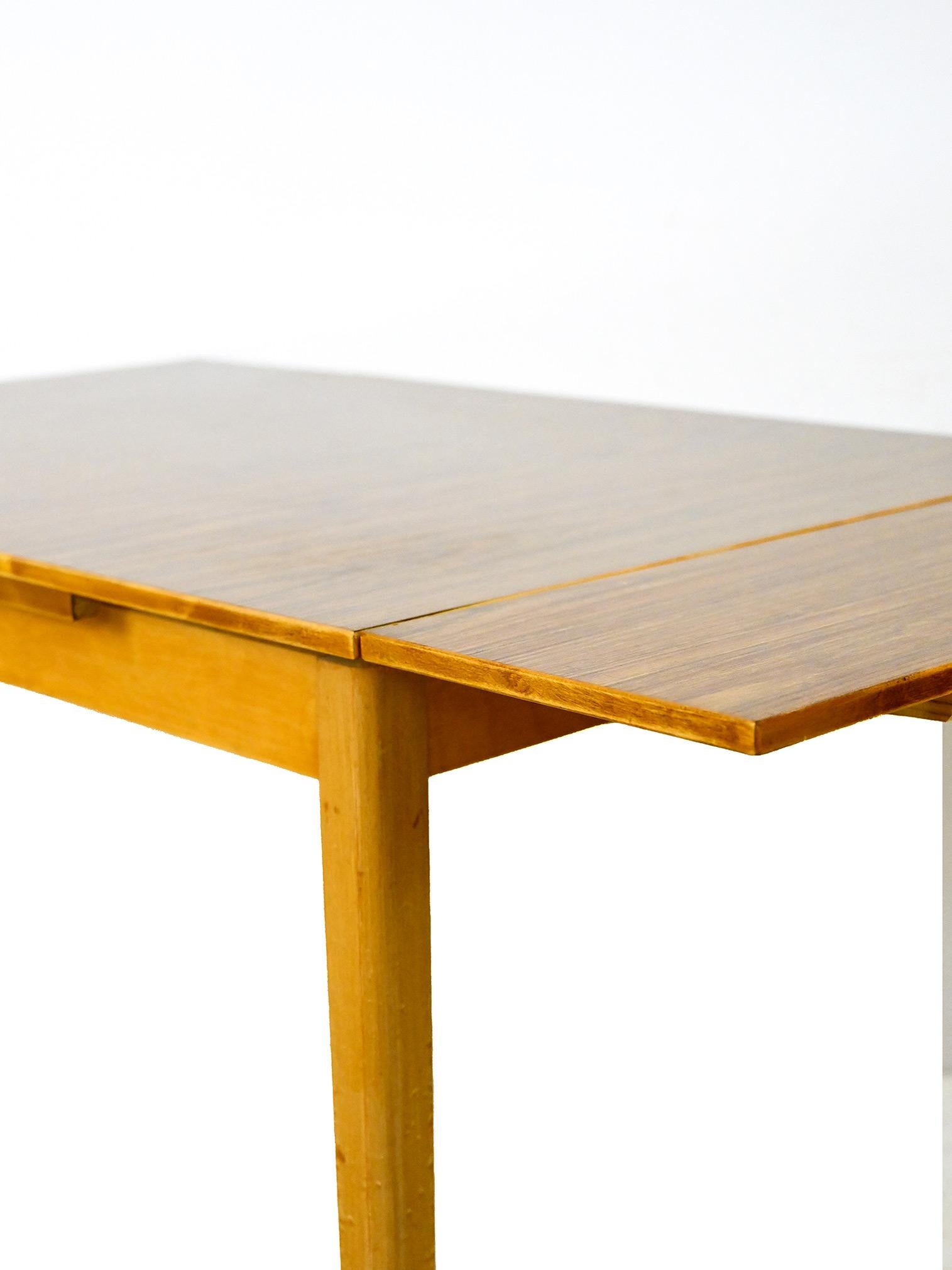 Swedish Square Formica Table For Sale 1