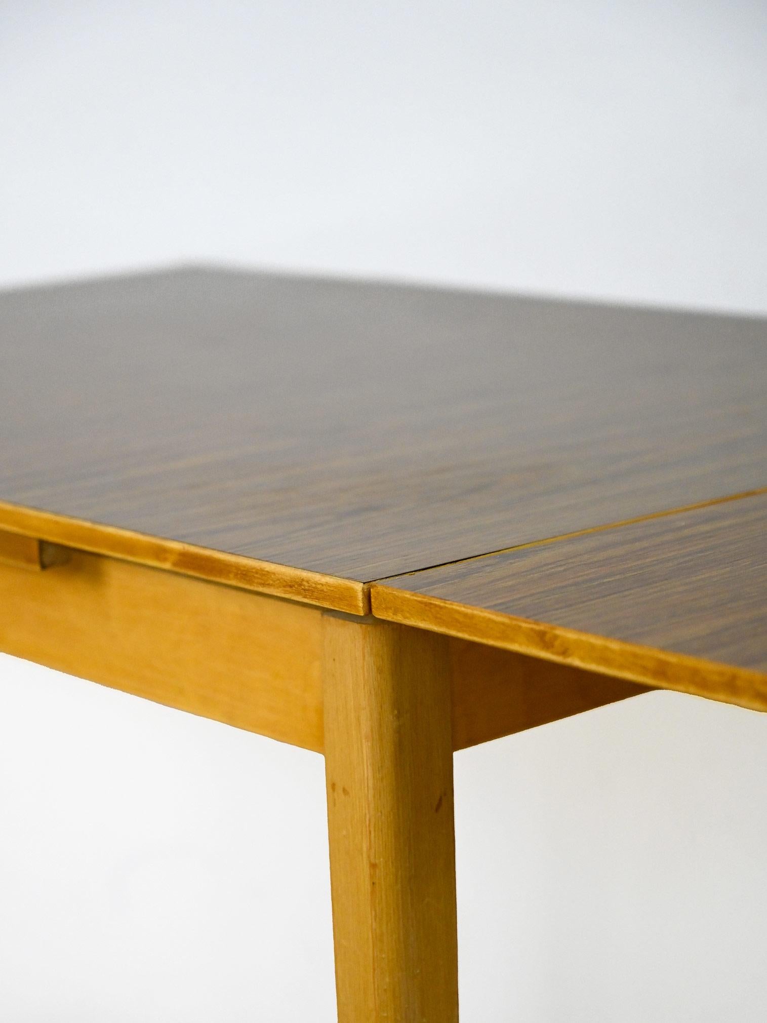 Swedish Square Formica Table For Sale 2