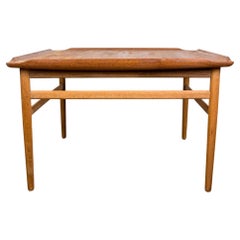Swedish Square Teak Coffee Table by Folke Ohlsson for Tingstroms 1960