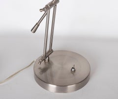Schwedische Tischlampe aus Stahl