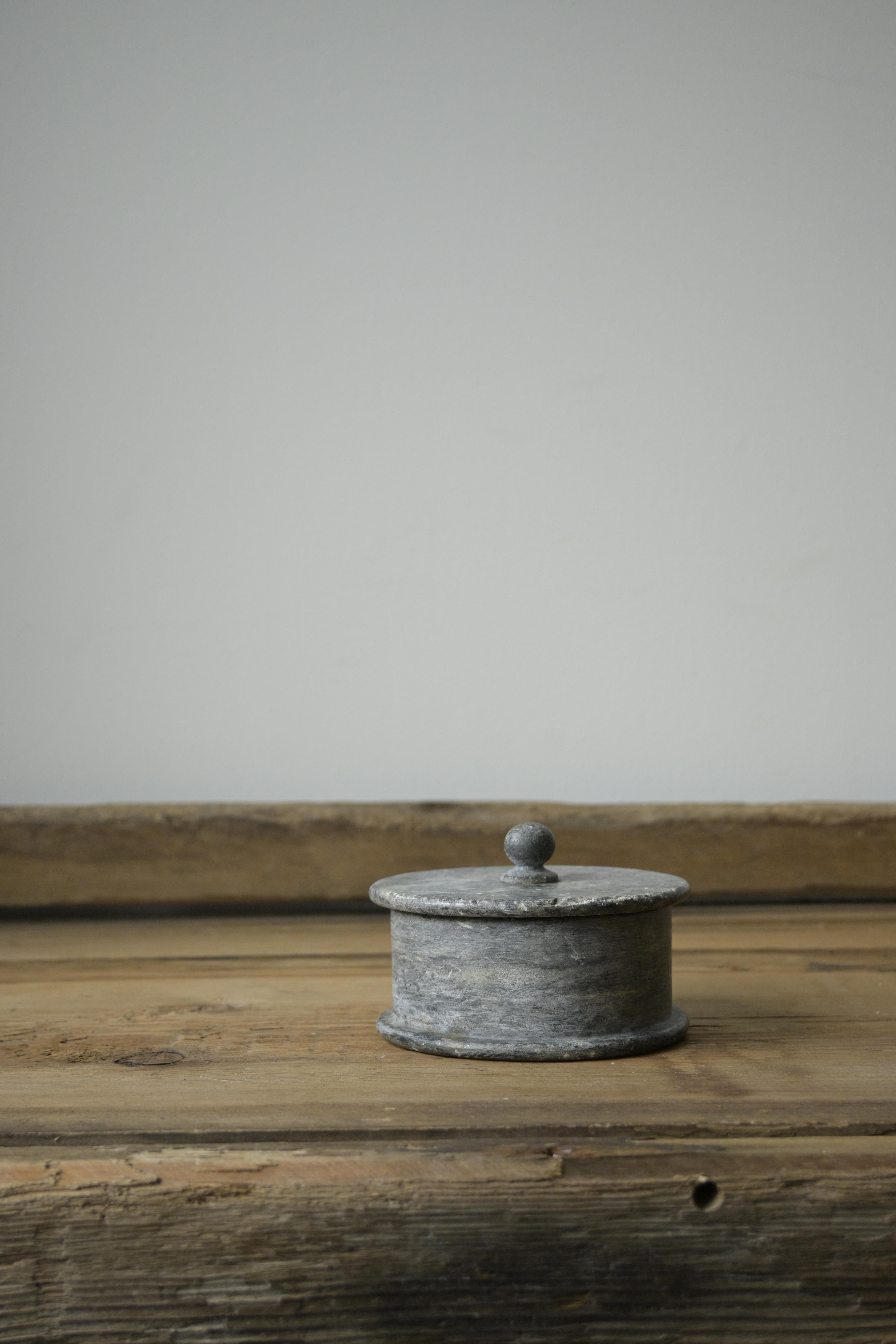 Swedish Stone Box ca 1830 For Sale 1