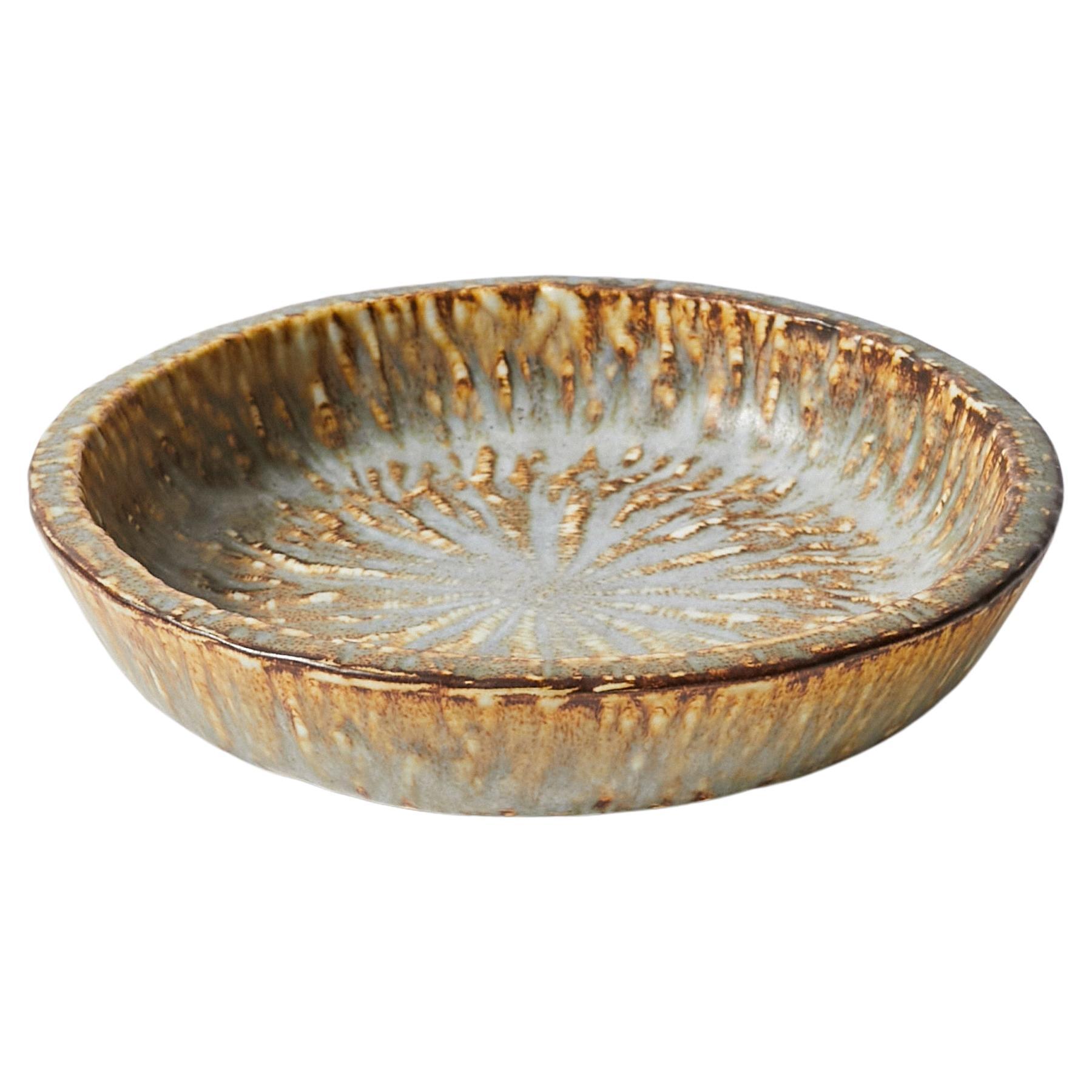 Swedish Stoneware Bowl by Gunnar Nylund for Rörstrand  Regular