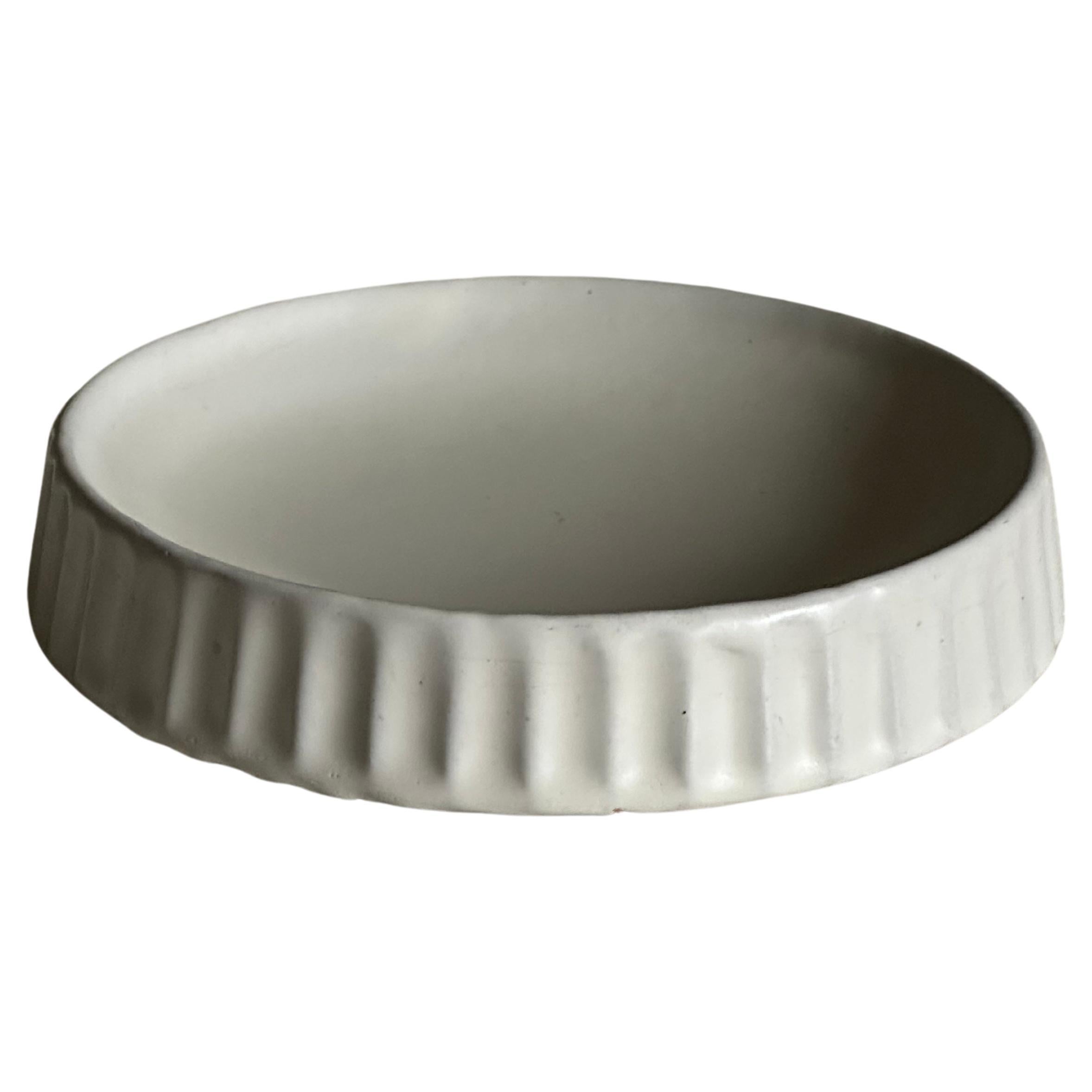Swedish Stoneware Bowl or Catch All Attributed to Upsala Ekeby
