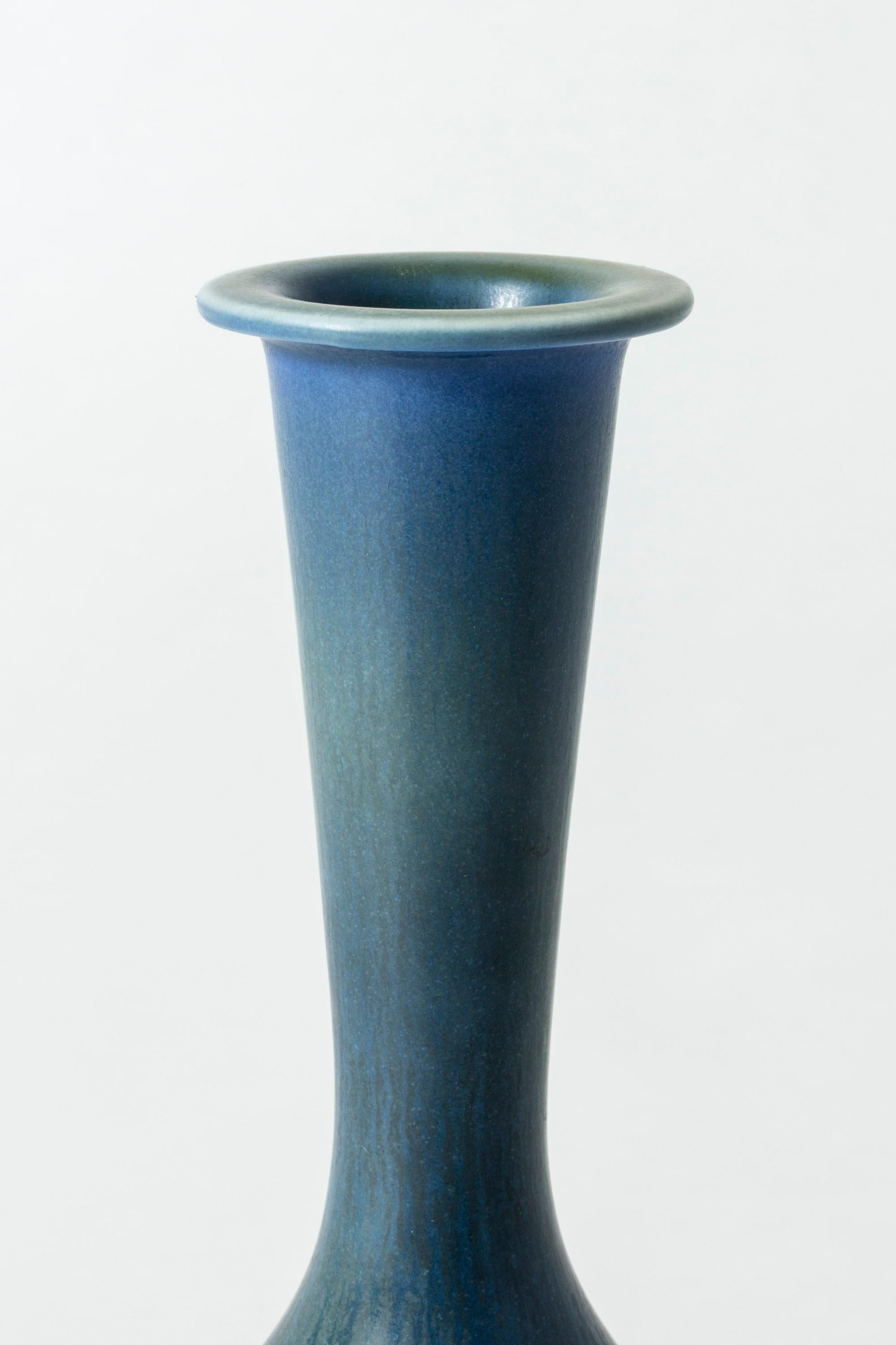Scandinavian Modern Swedish Stoneware Vase by Berndt Friberg for Gustavsberg, 1950s