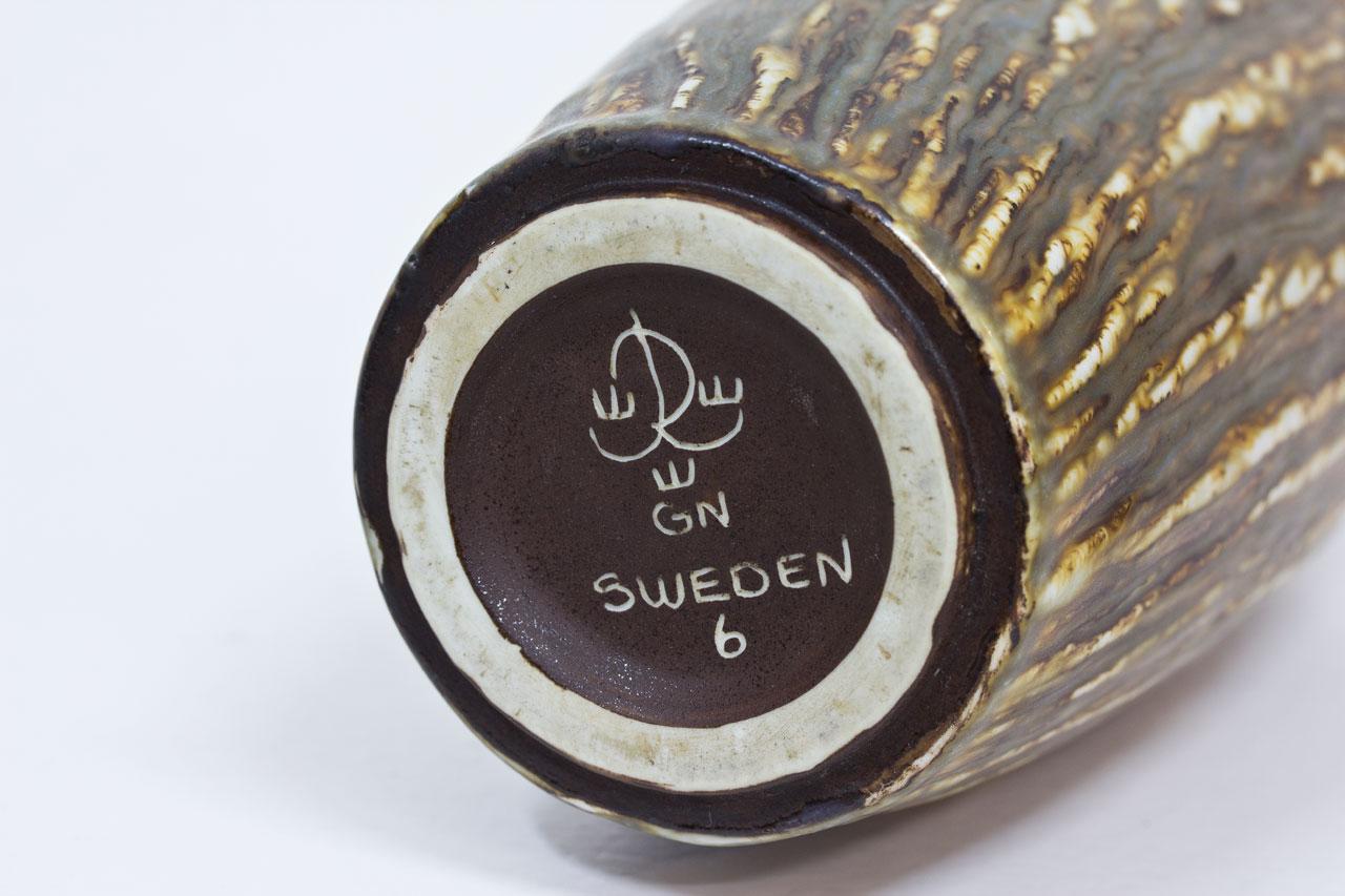 Scandinavian Modern Swedish Stoneware Vase by Gunnar Nylund for Rörstrand