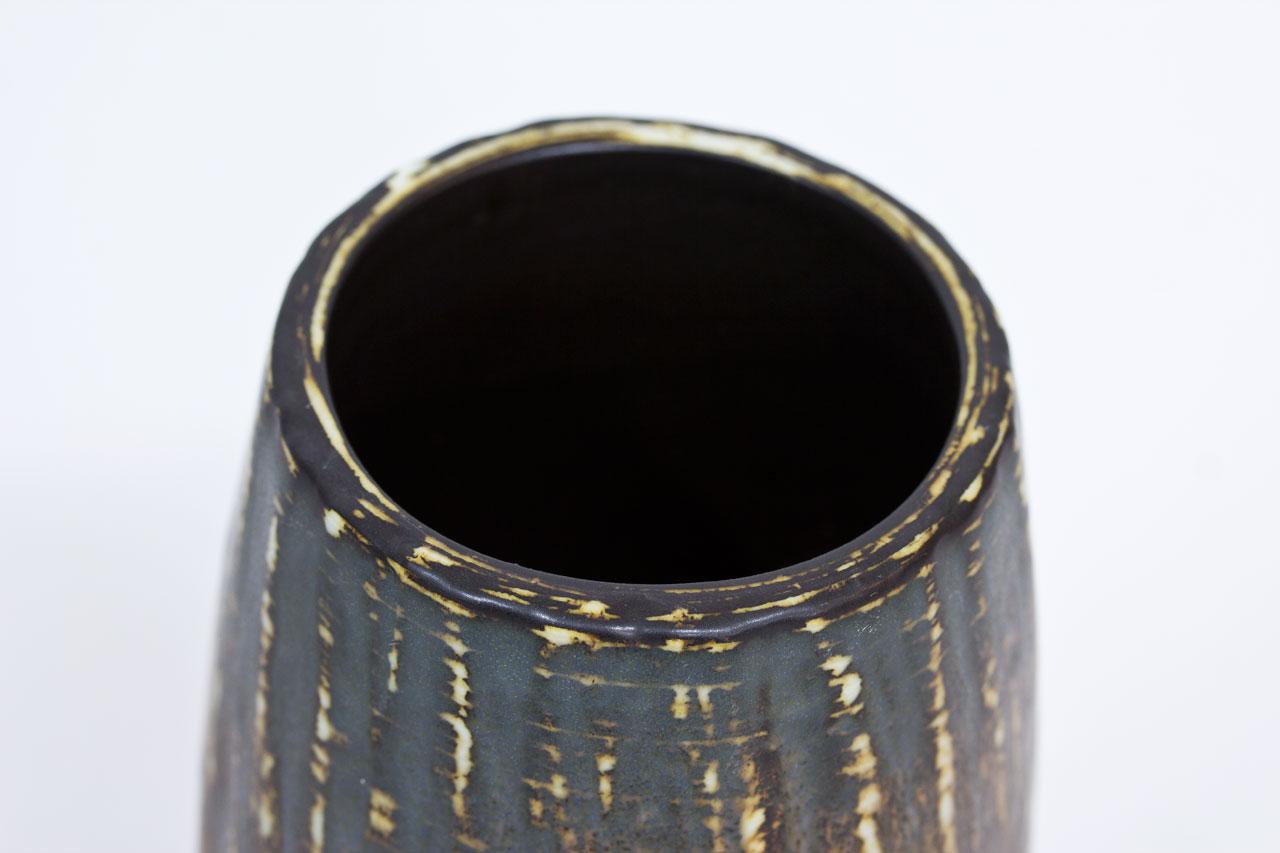 Swedish Stoneware Vase by Gunnar Nylund for Rörstrand In Good Condition In Stockholm, SE