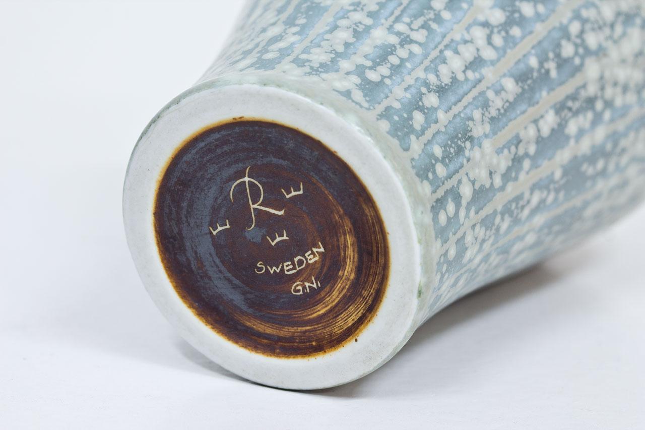 Swedish Stoneware Vase by Gunnar Nylund for Rörstrand In Good Condition In Stockholm, SE