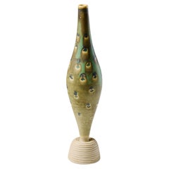 Swedish stoneware vase 'Farsta' by Wilhelm Kåge Gustavsberg 1950s