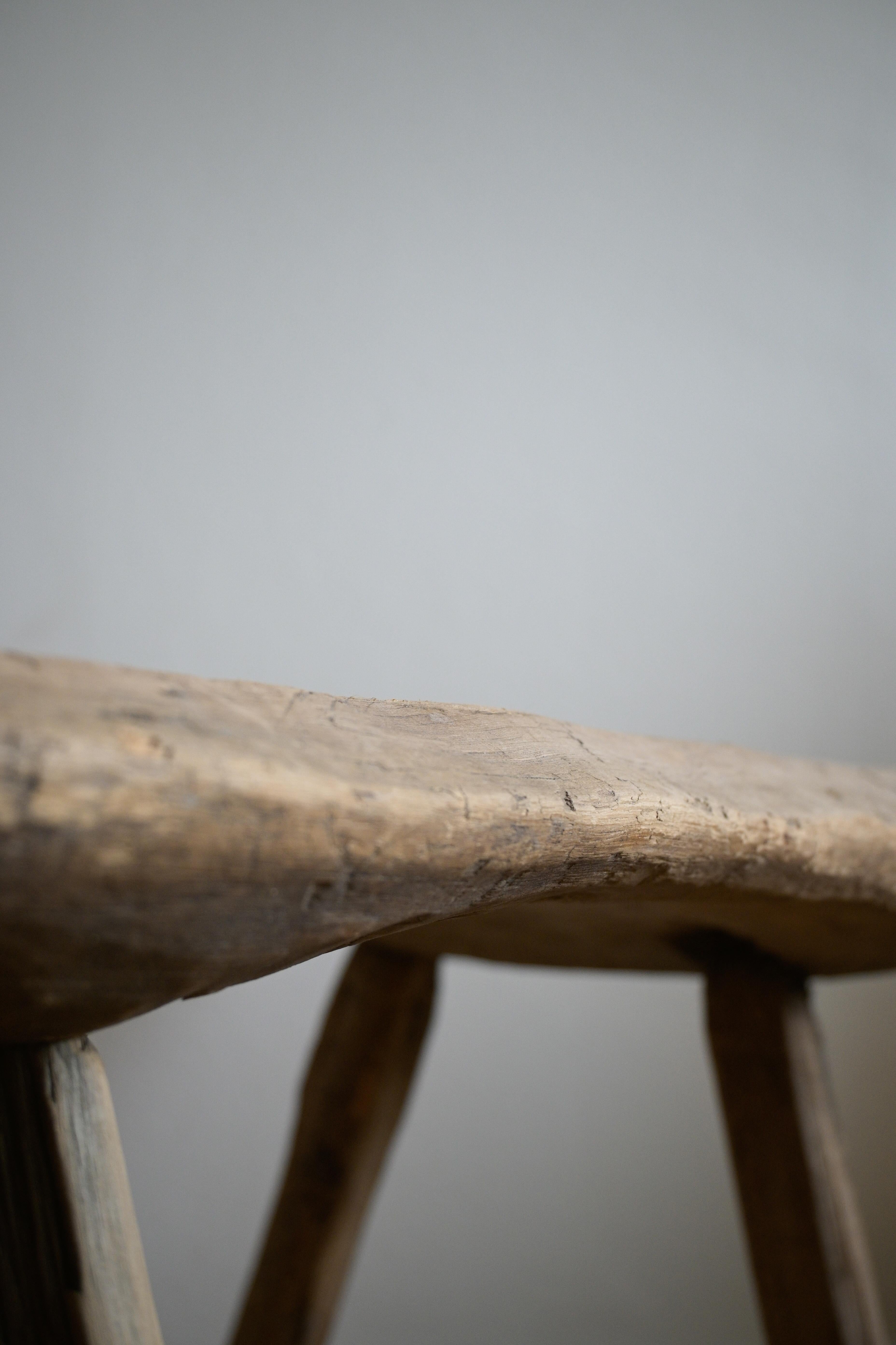 Swedish Stool dated 1815 For Sale 5