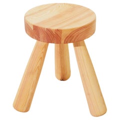 Tabouret suédois Ingvar Hildingsson, pin, 1970