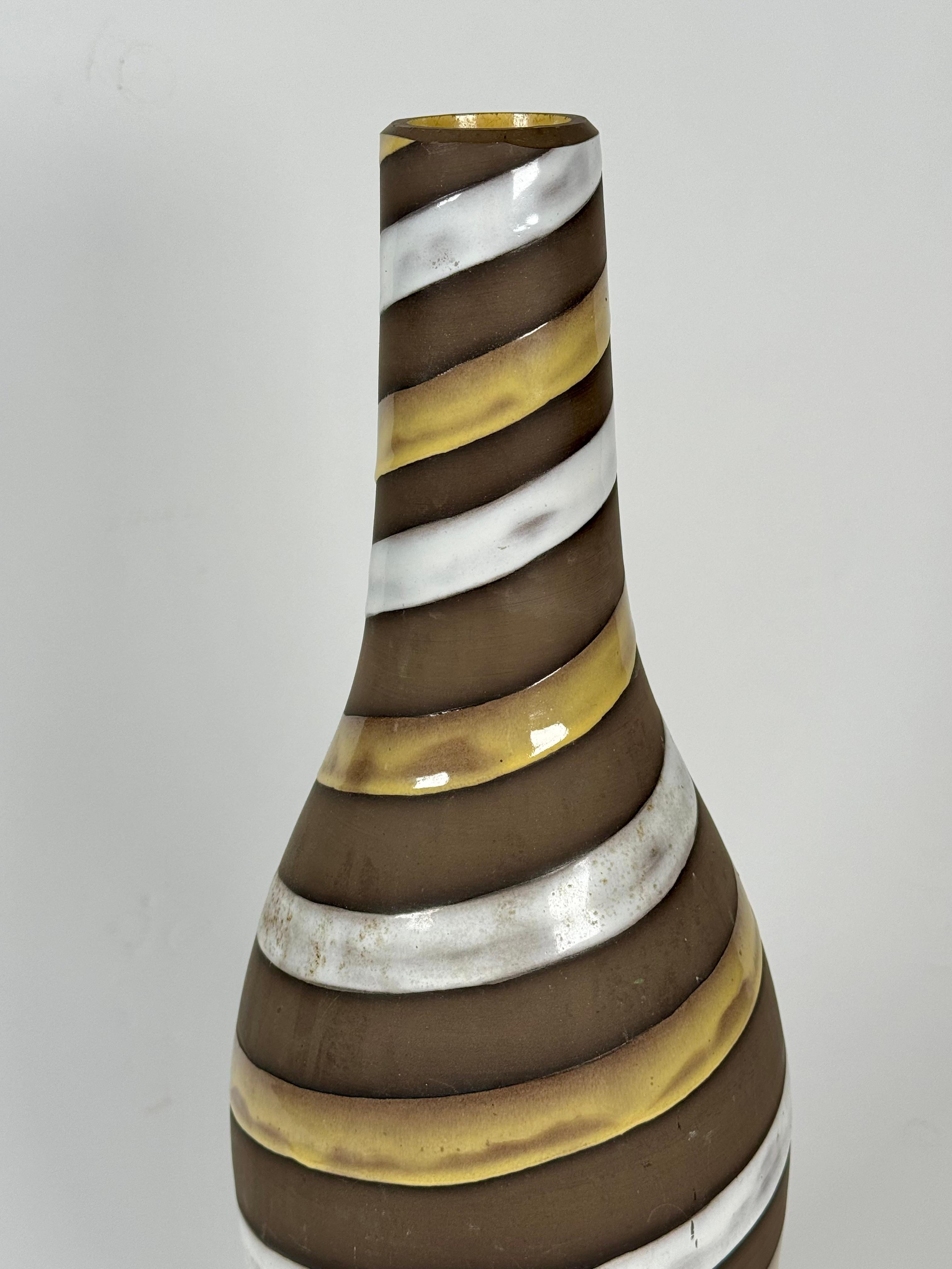 Hand-Crafted Swedish Studio Ceramic Vase by Ingrid Atterberg (1920-2008) For Sale