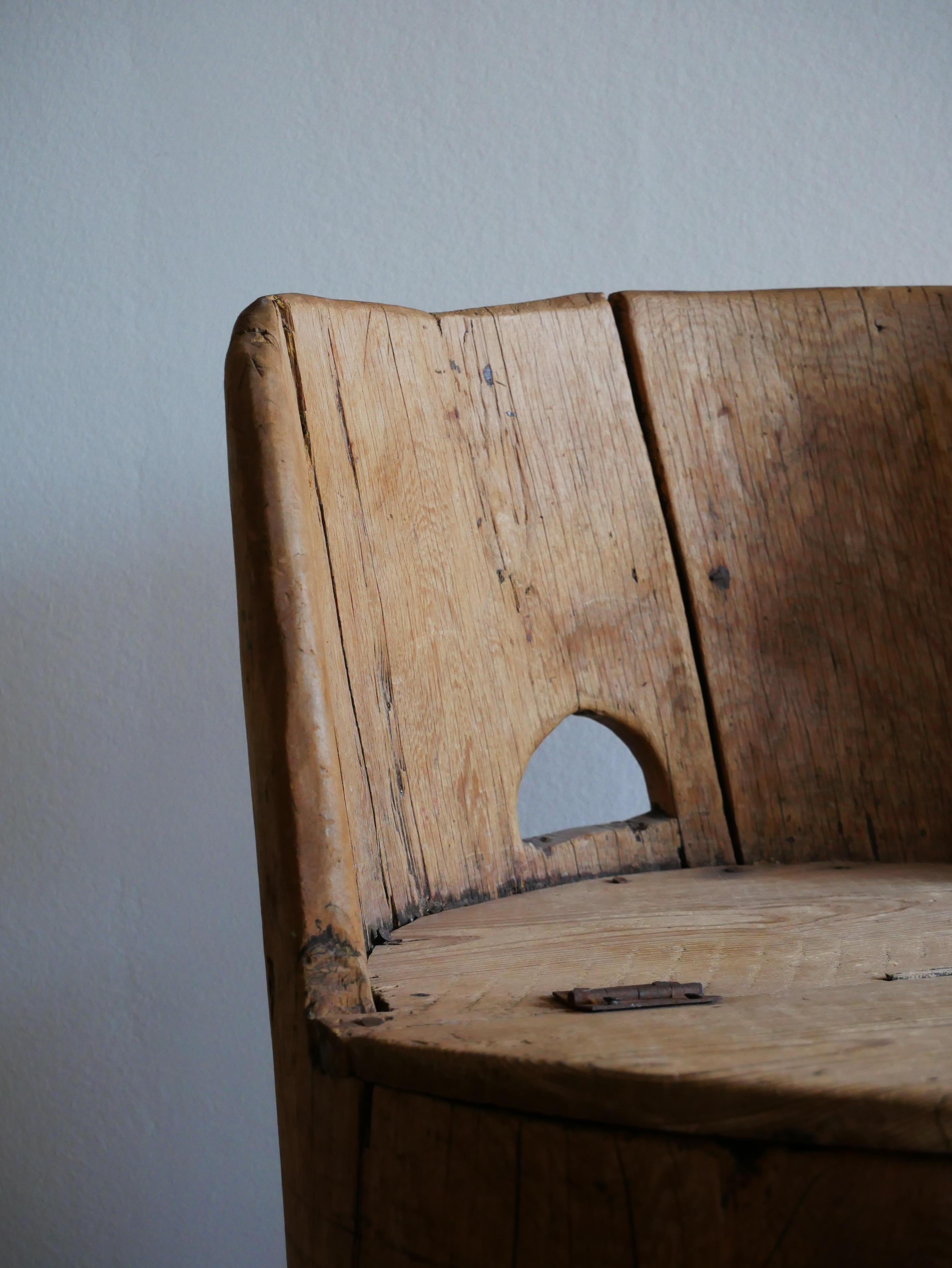 Swedish Stump Chair 1850's  For Sale 2