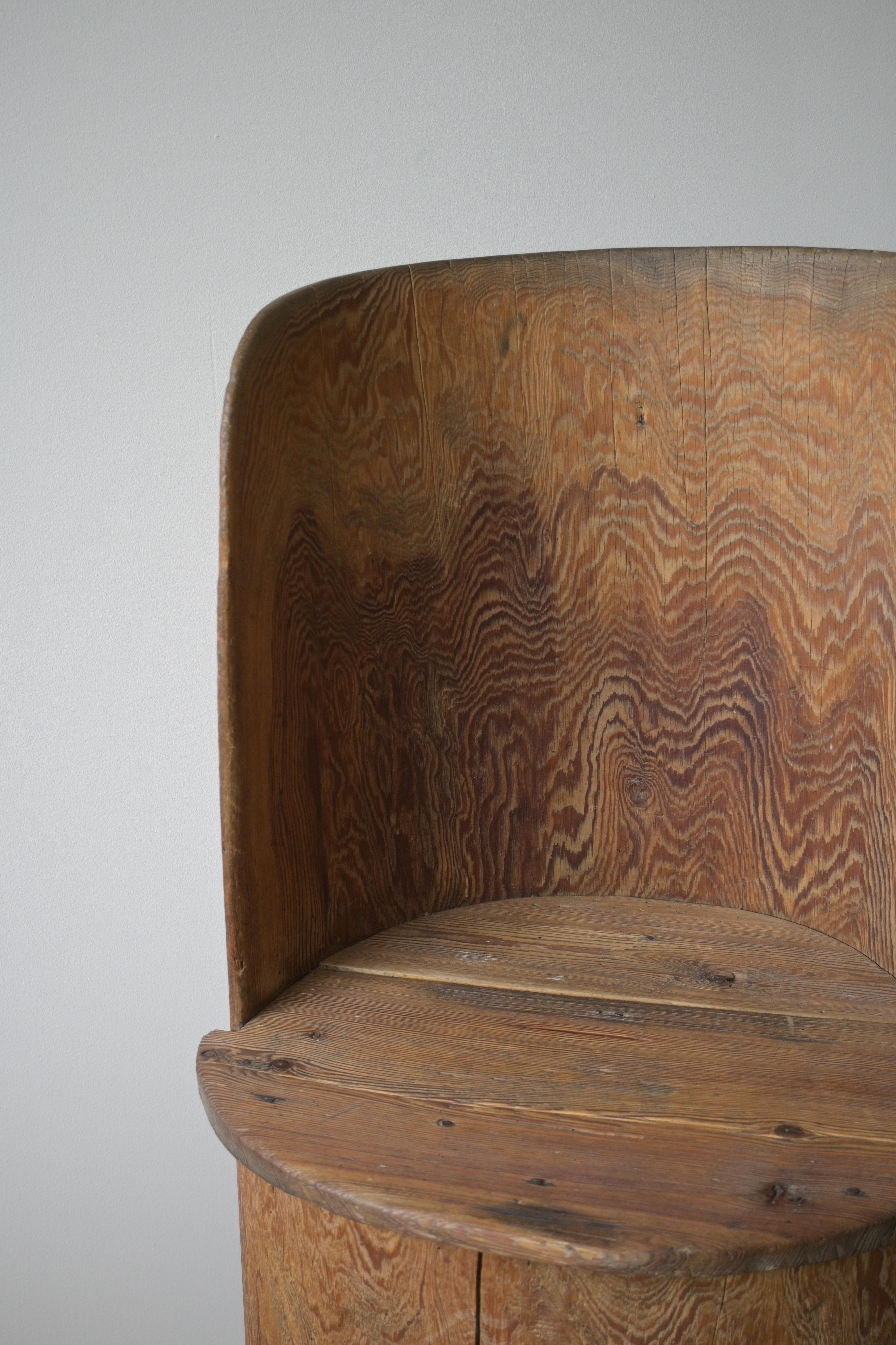Mid-20th Century Swedish Stump Chair, circa 1930