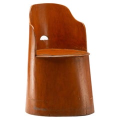 Vintage Swedish Stump Chair