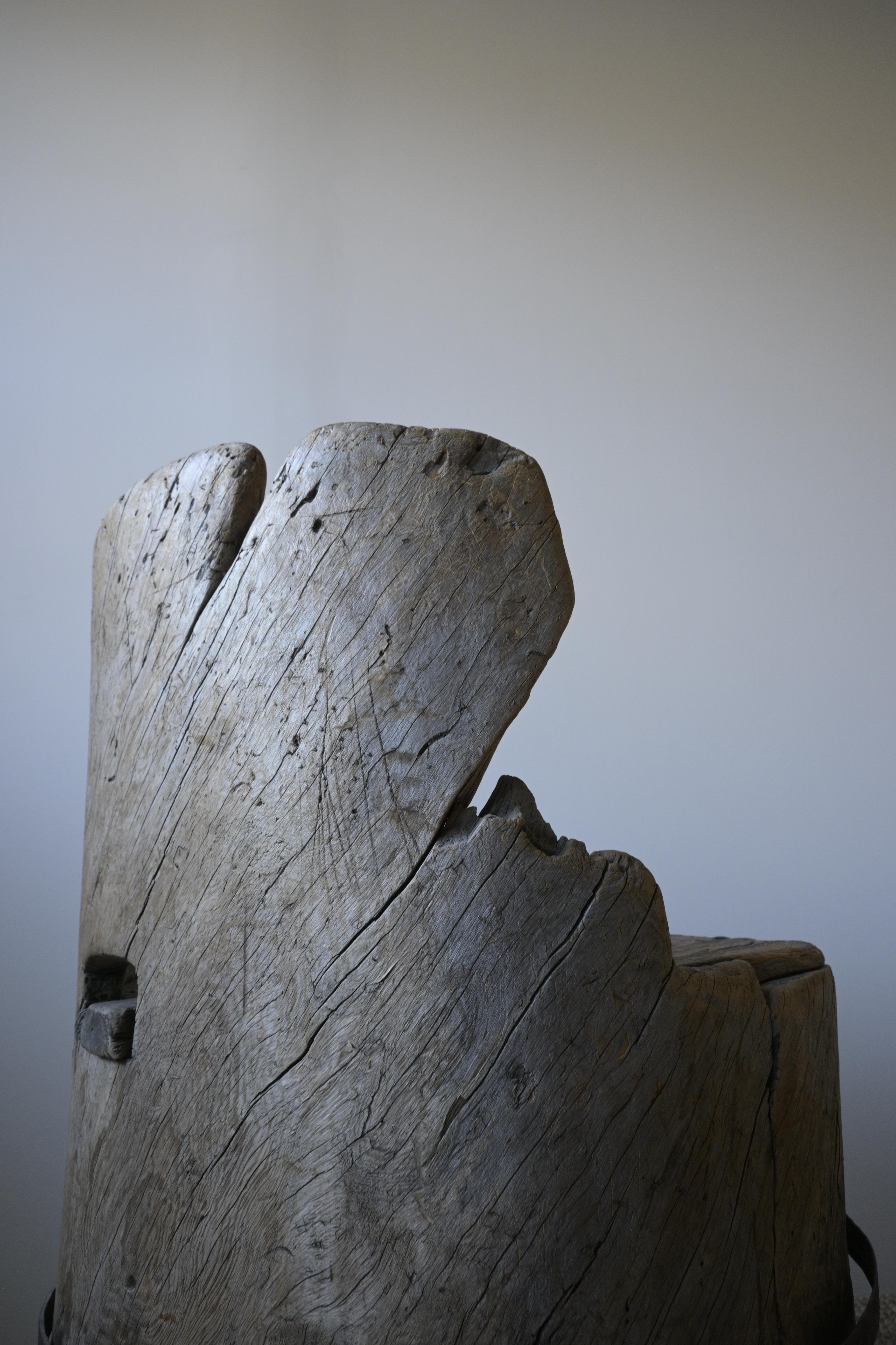 Swedish Stump Chair late 1700 century For Sale 3