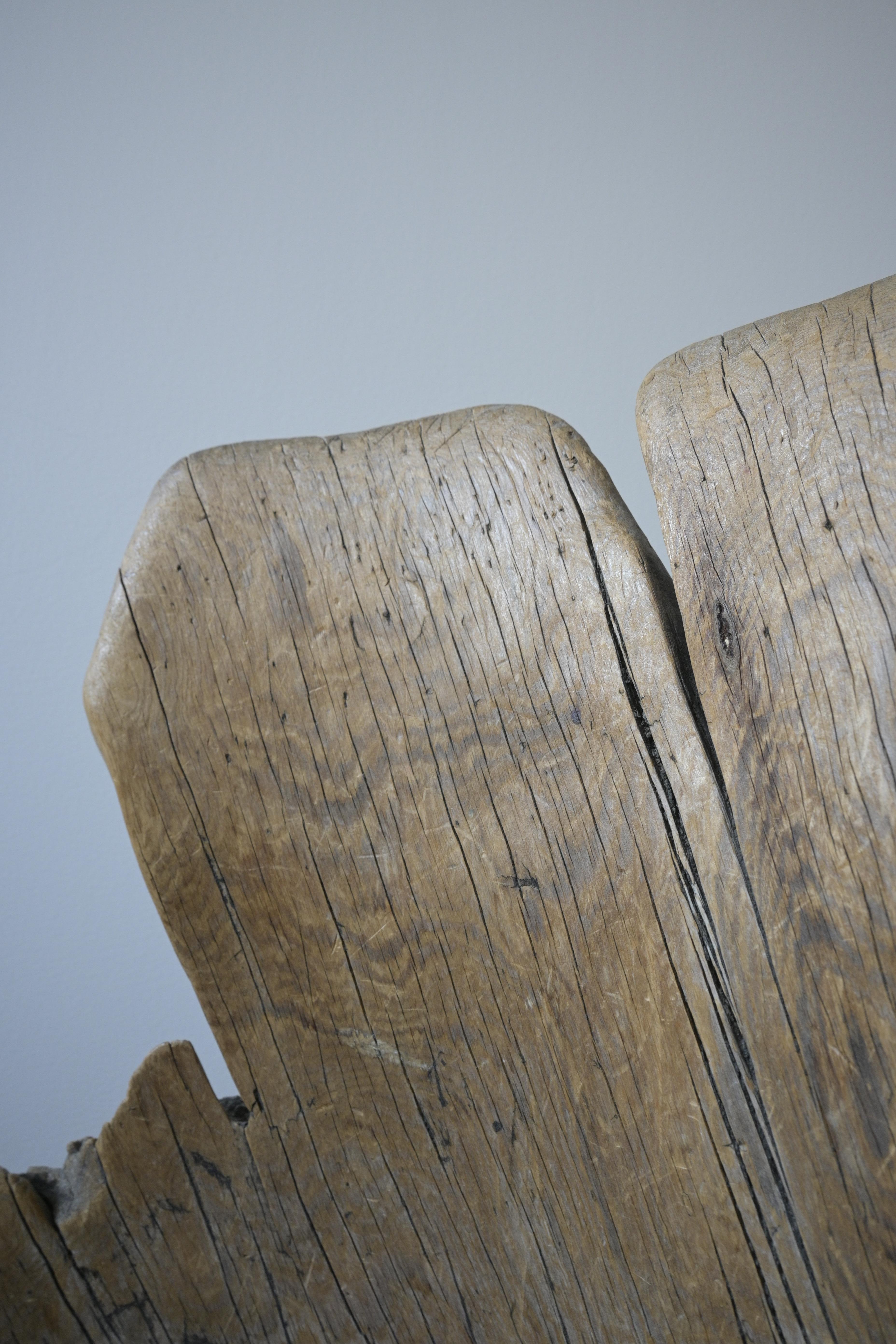 Swedish Stump Chair late 1700 century For Sale 6