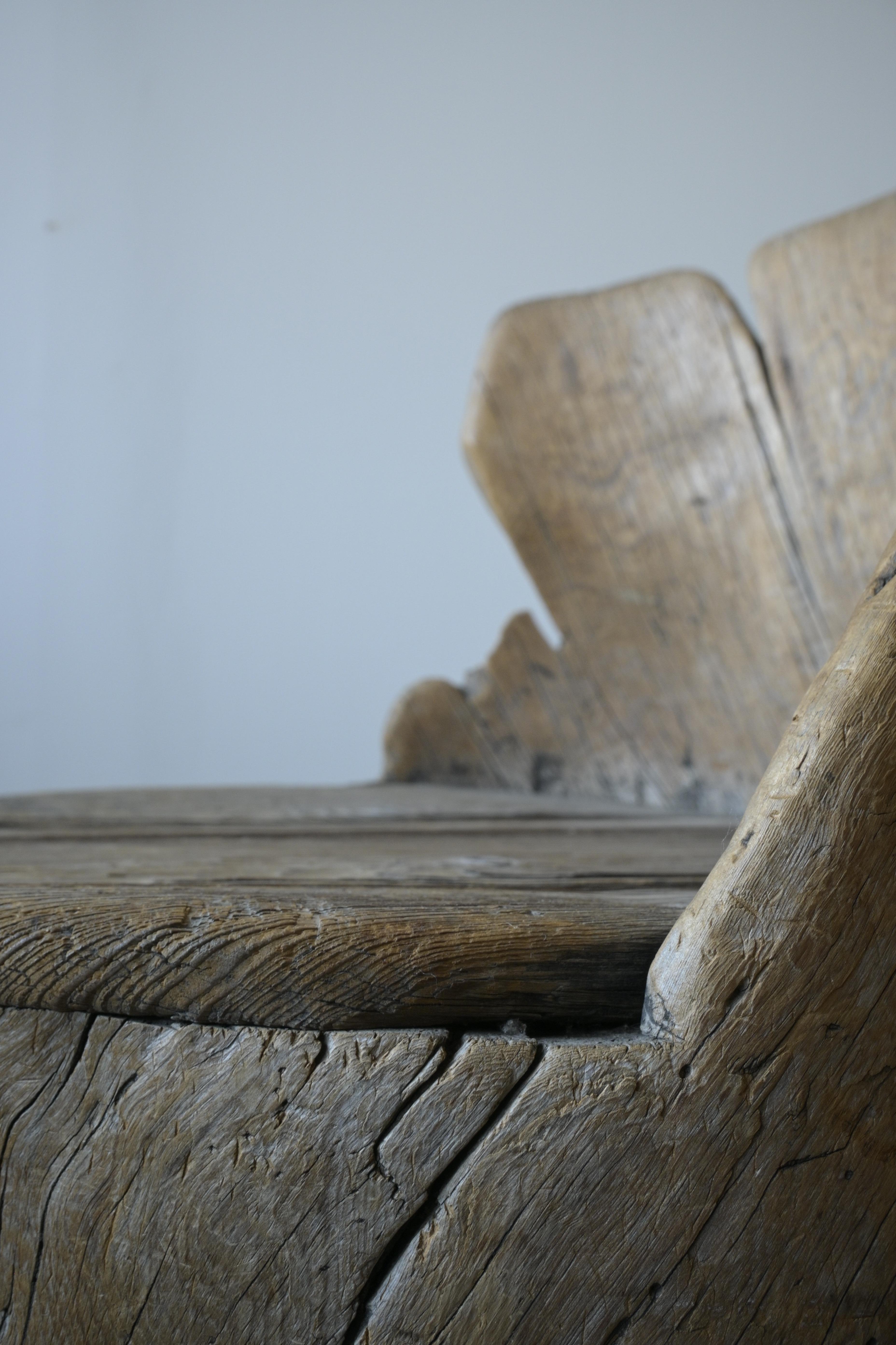 Swedish Stump Chair late 1700 century In Good Condition For Sale In Farsta, SE