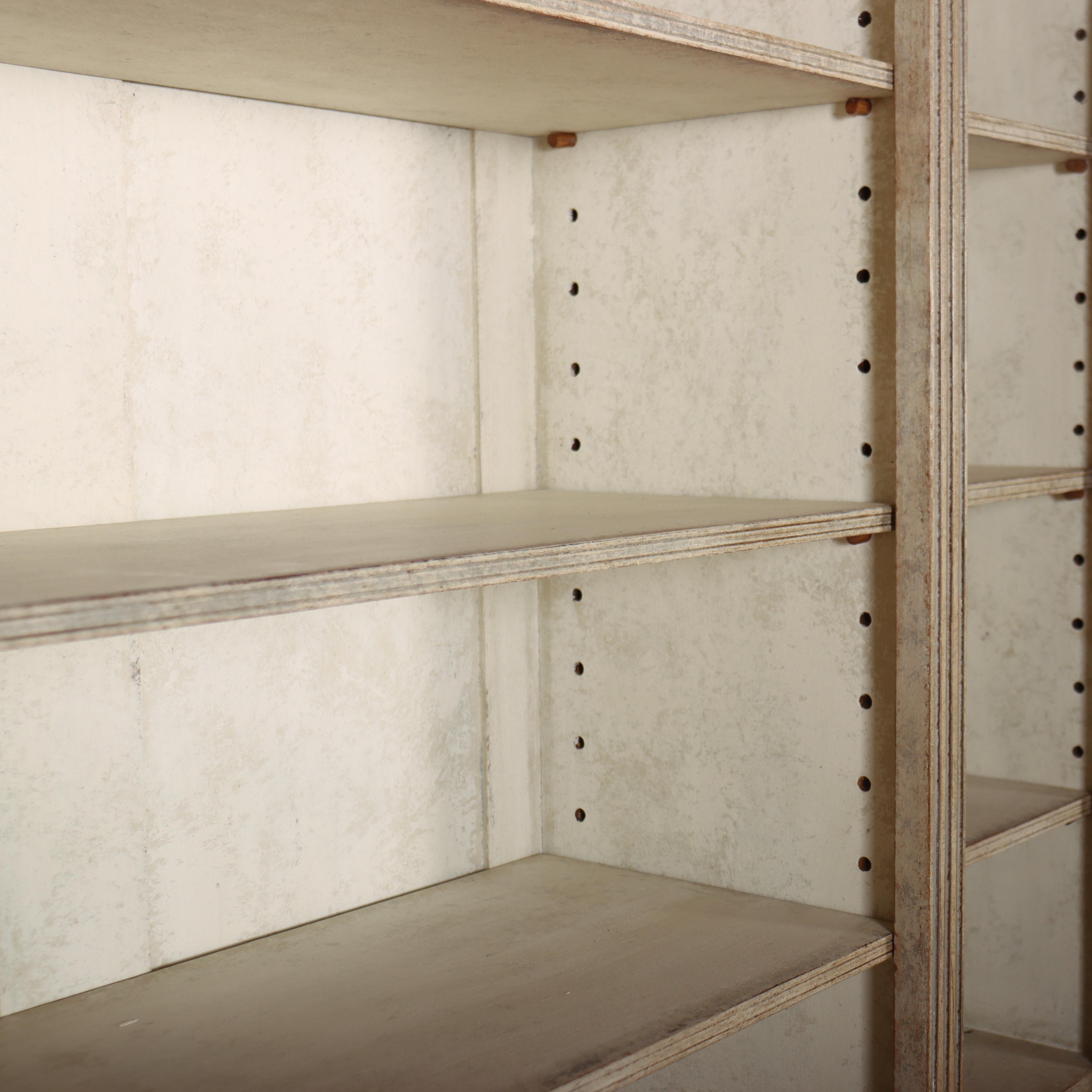 XIX secolo Swedish Style Breakfront Bookcase in vendita