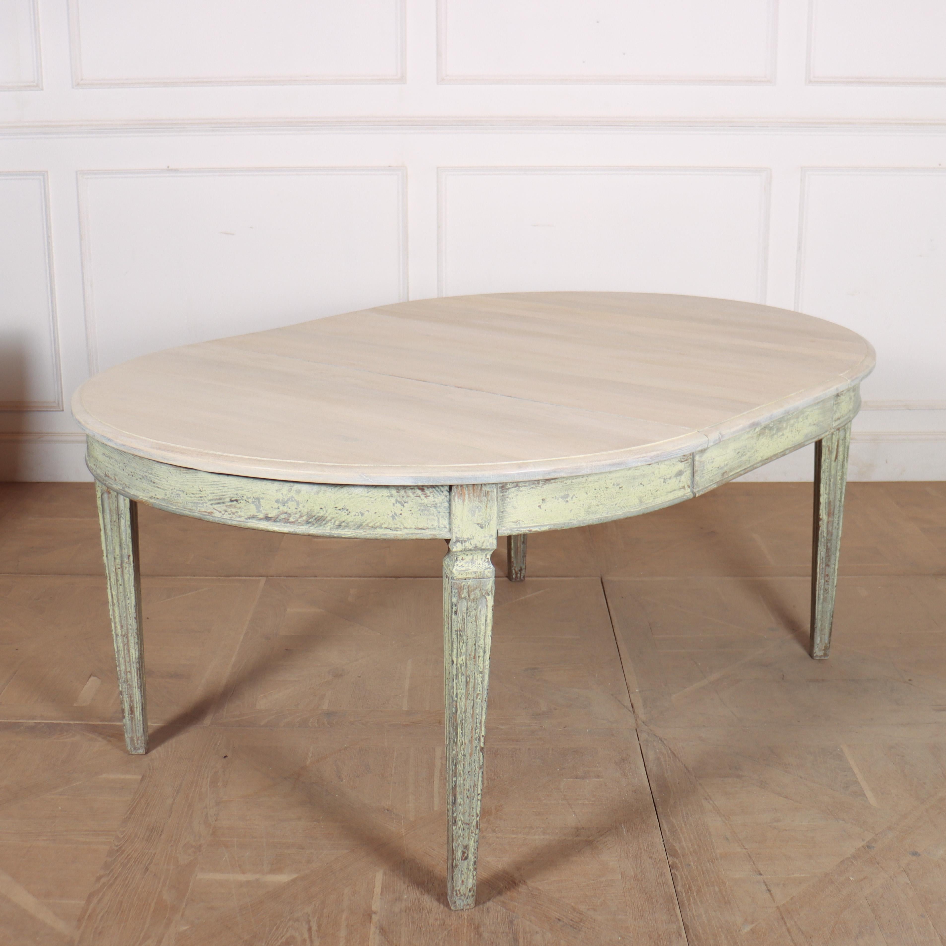 Swedish Style Extending Dining Table For Sale 1