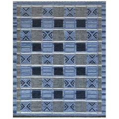 Swedish Style Flat-Weave Rug
