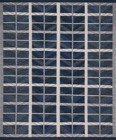 Swedish Style Flat-Weave Rug