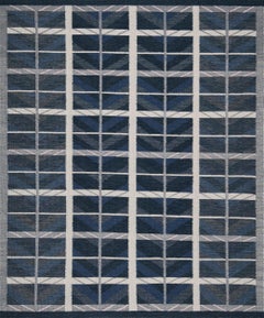 Swedish Style Flat-Weave Rug