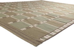 Swedish-Style Kilim Rug, Scandinavian Modern Meets Biophilic Design