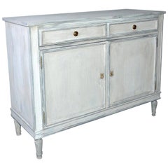 Swedish Style Painted Cabinet