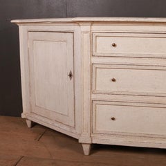 Swedish Style Sideboard with Drawers