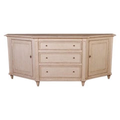 Swedish Style Sideboard with Drawers