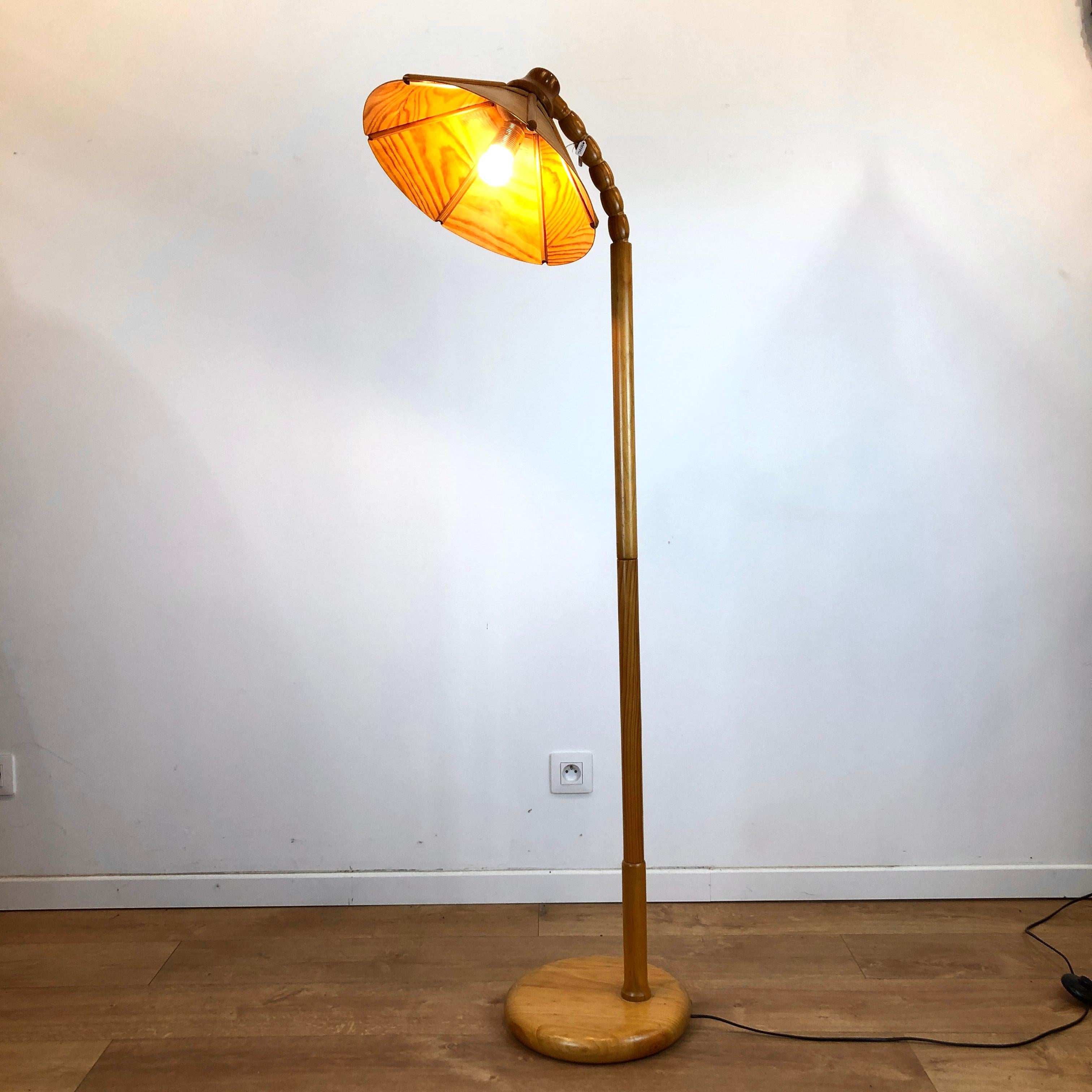 Swedish Taberluz Mid-Century Floor Lamp For Sale 4