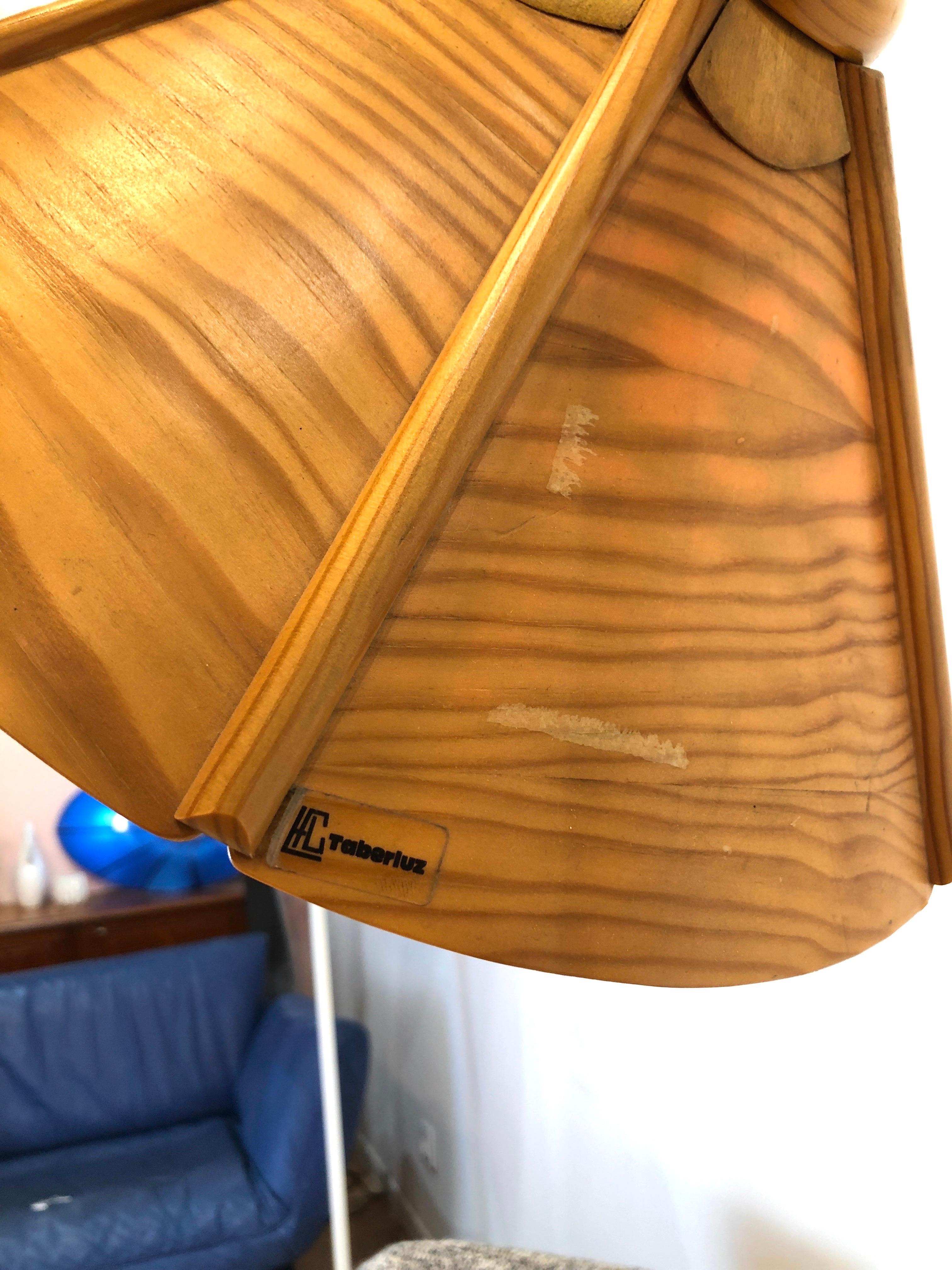 Lampada da terra svedese Taberluz del metà secolo in vendita 1