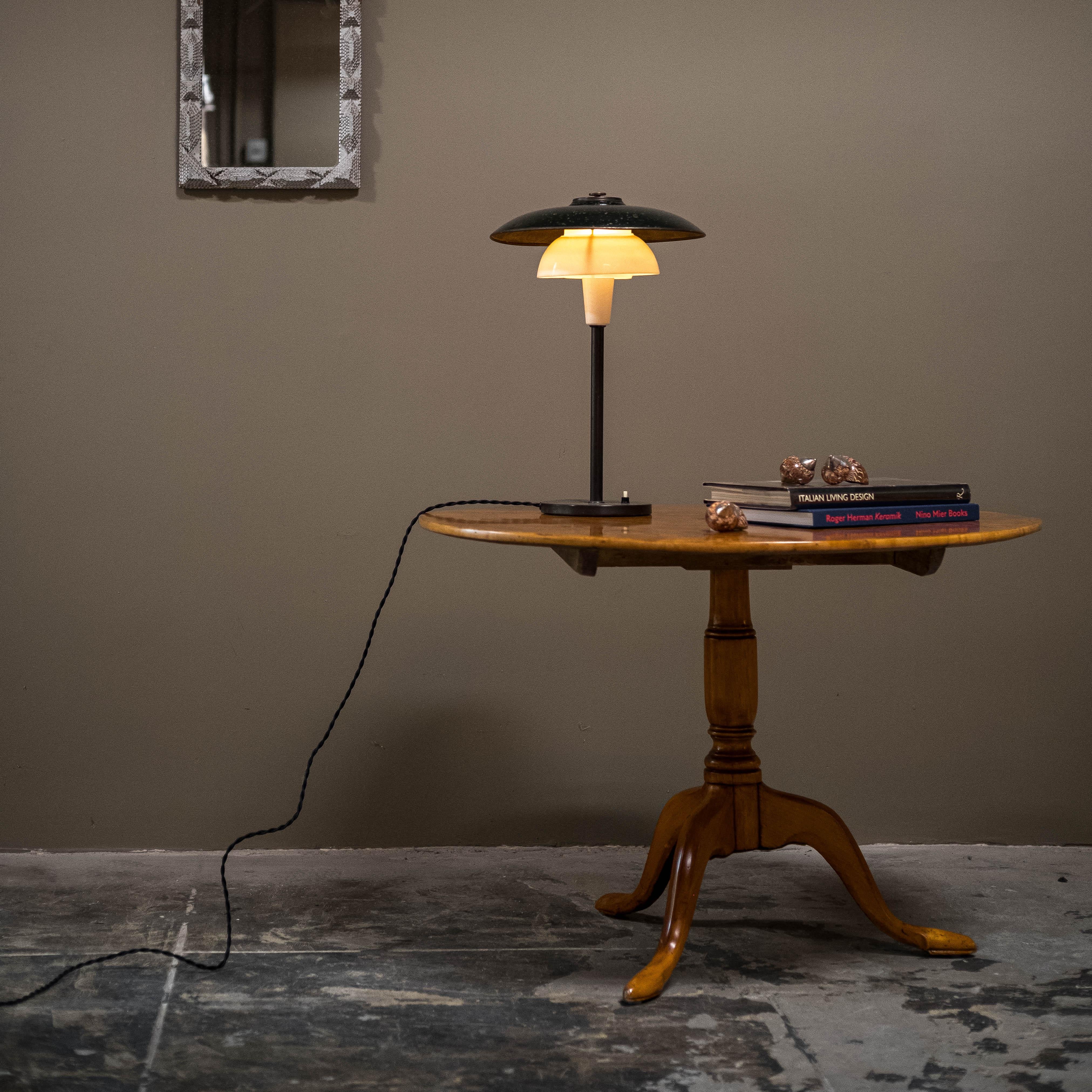 Mid-20th Century Swedish Table in Birchwood Root Veneer For Sale