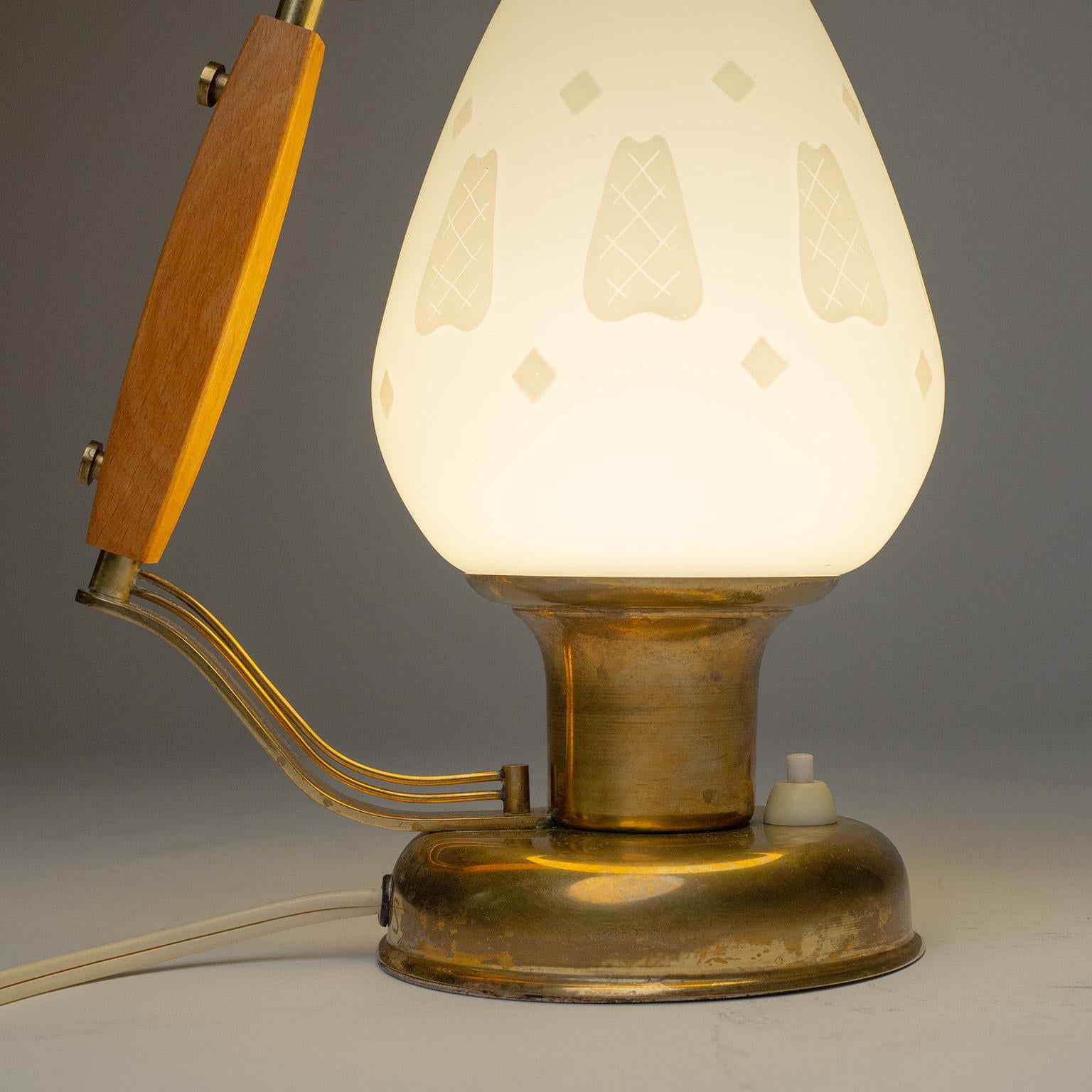 Swedish Table Lamp, 1940s For Sale 1