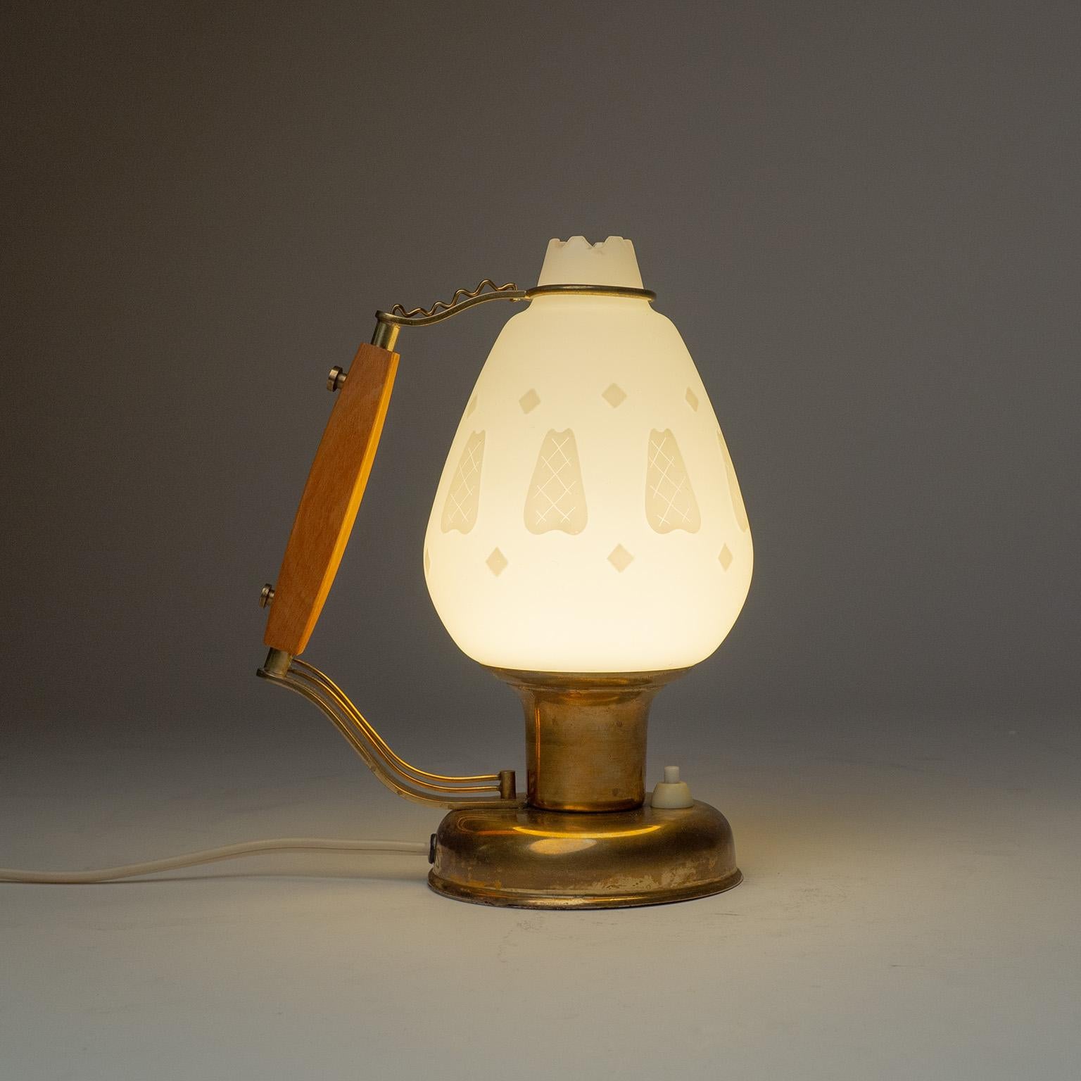 Swedish Table Lamp, 1940s For Sale 2