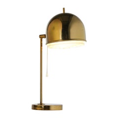 Lampada da tavolo svedese Bergboms B075 in ottone massiccio 1960 scandinavo - G766