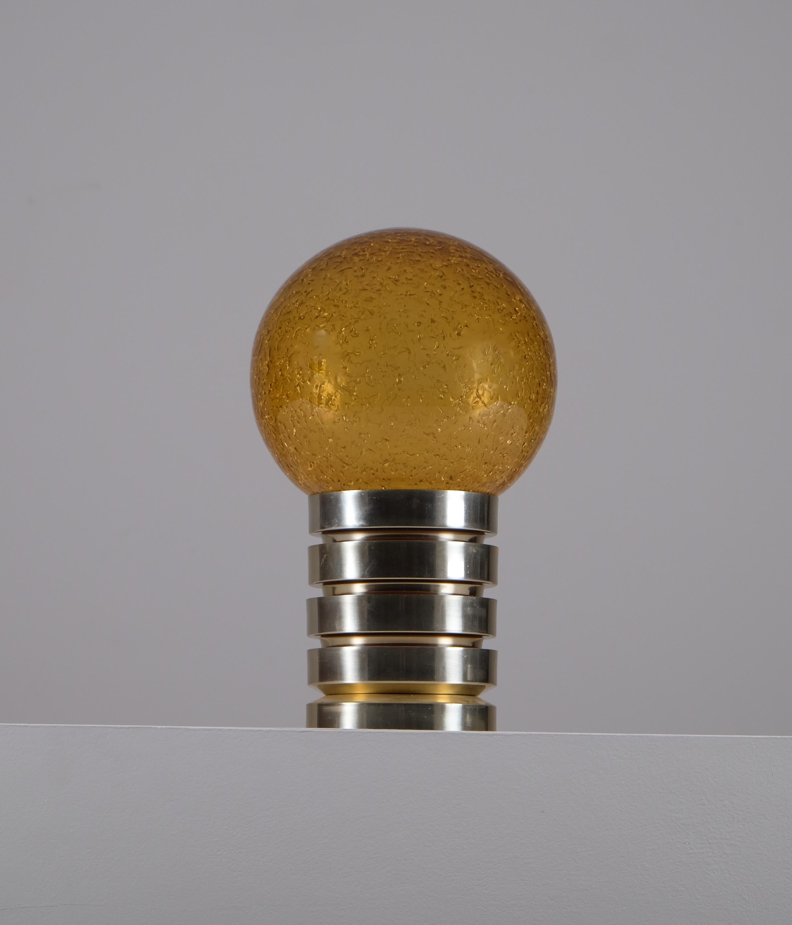 Scandinavian Modern Swedish table lamp by Fåglavik, 1970s For Sale
