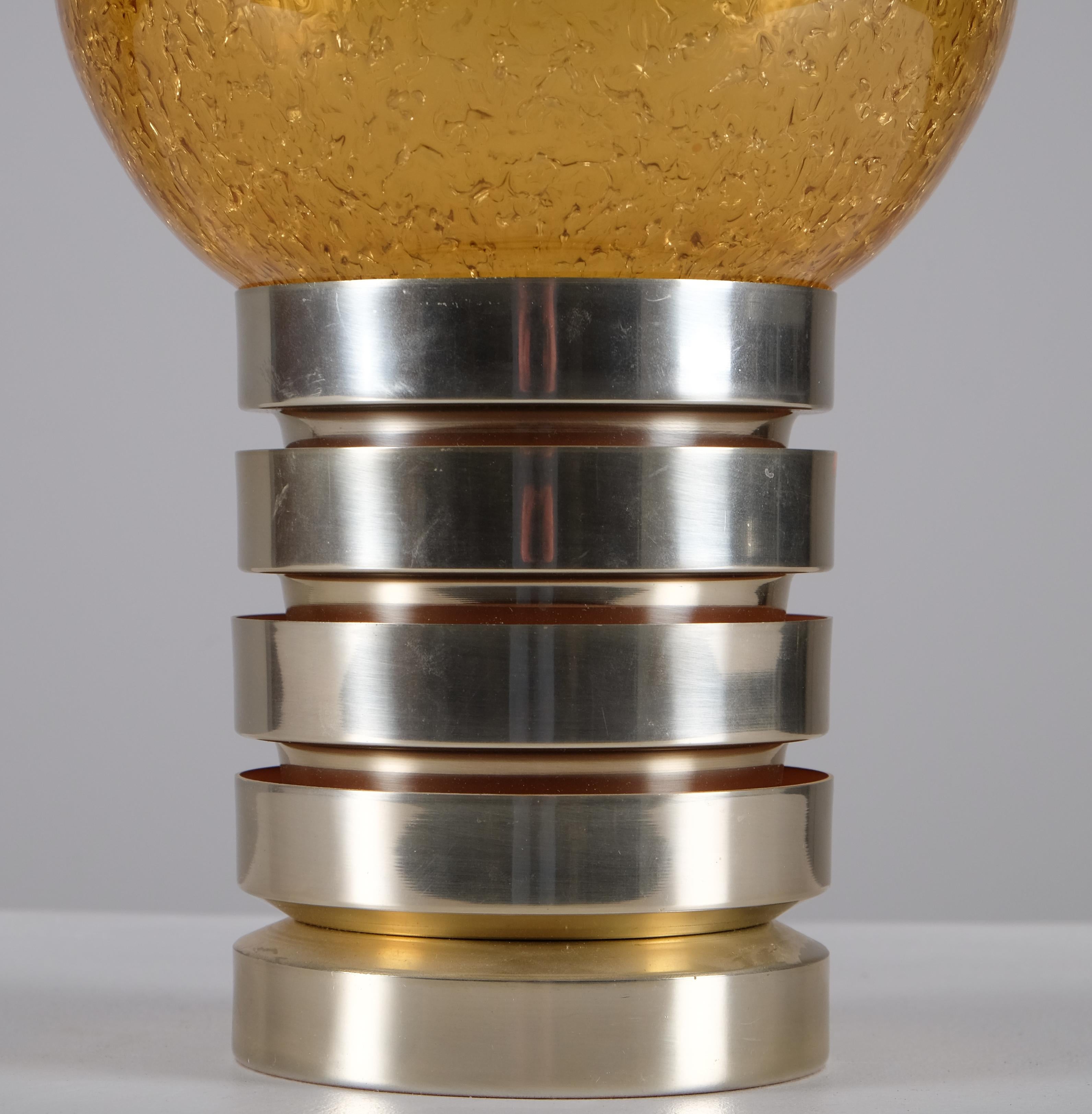 Late 20th Century Swedish table lamp by Fåglavik, 1970s For Sale