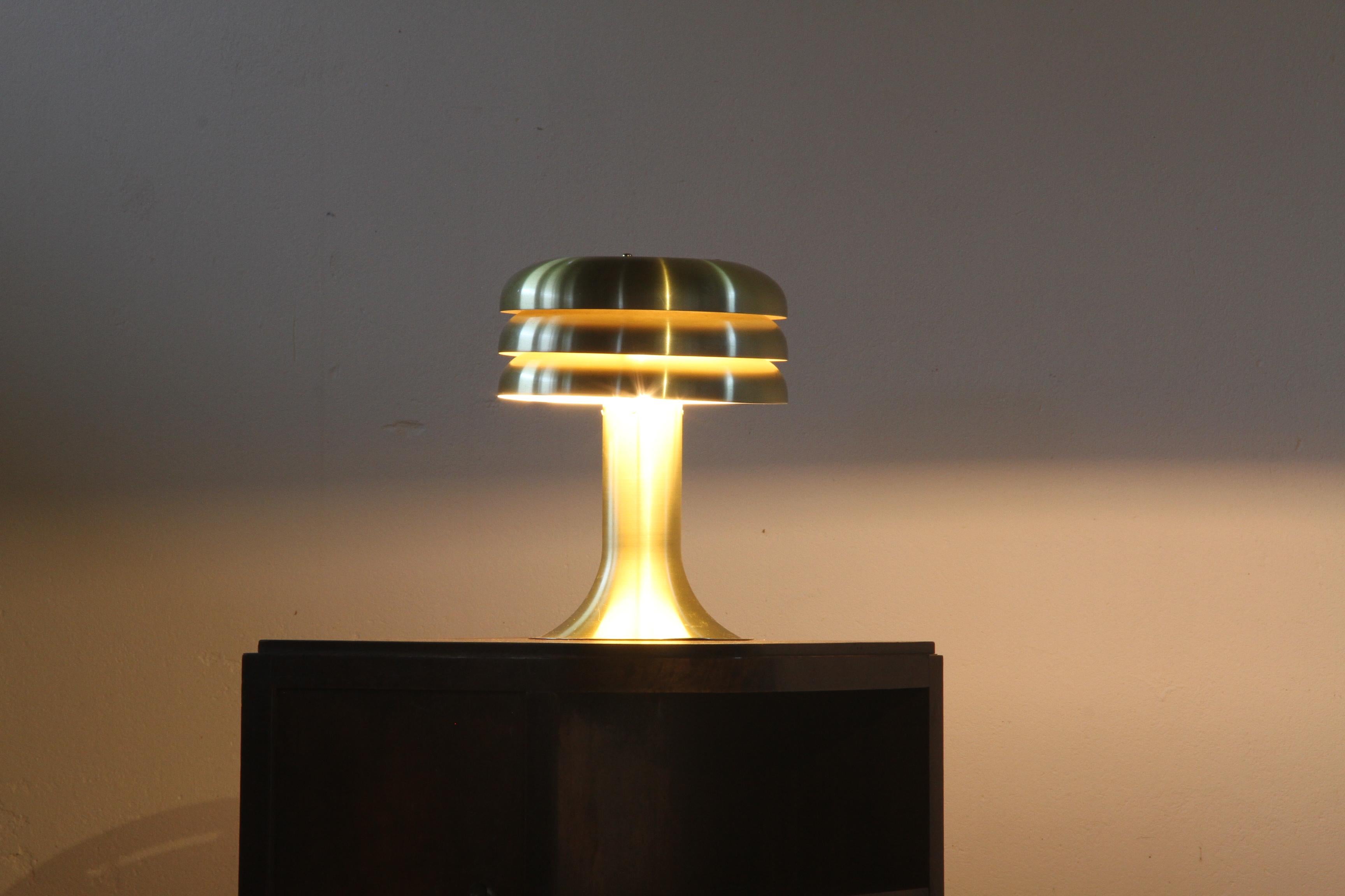 Swedish Table Lamp by Hans-Agne Jakobsson Model BN-25, 1960s For Sale 1