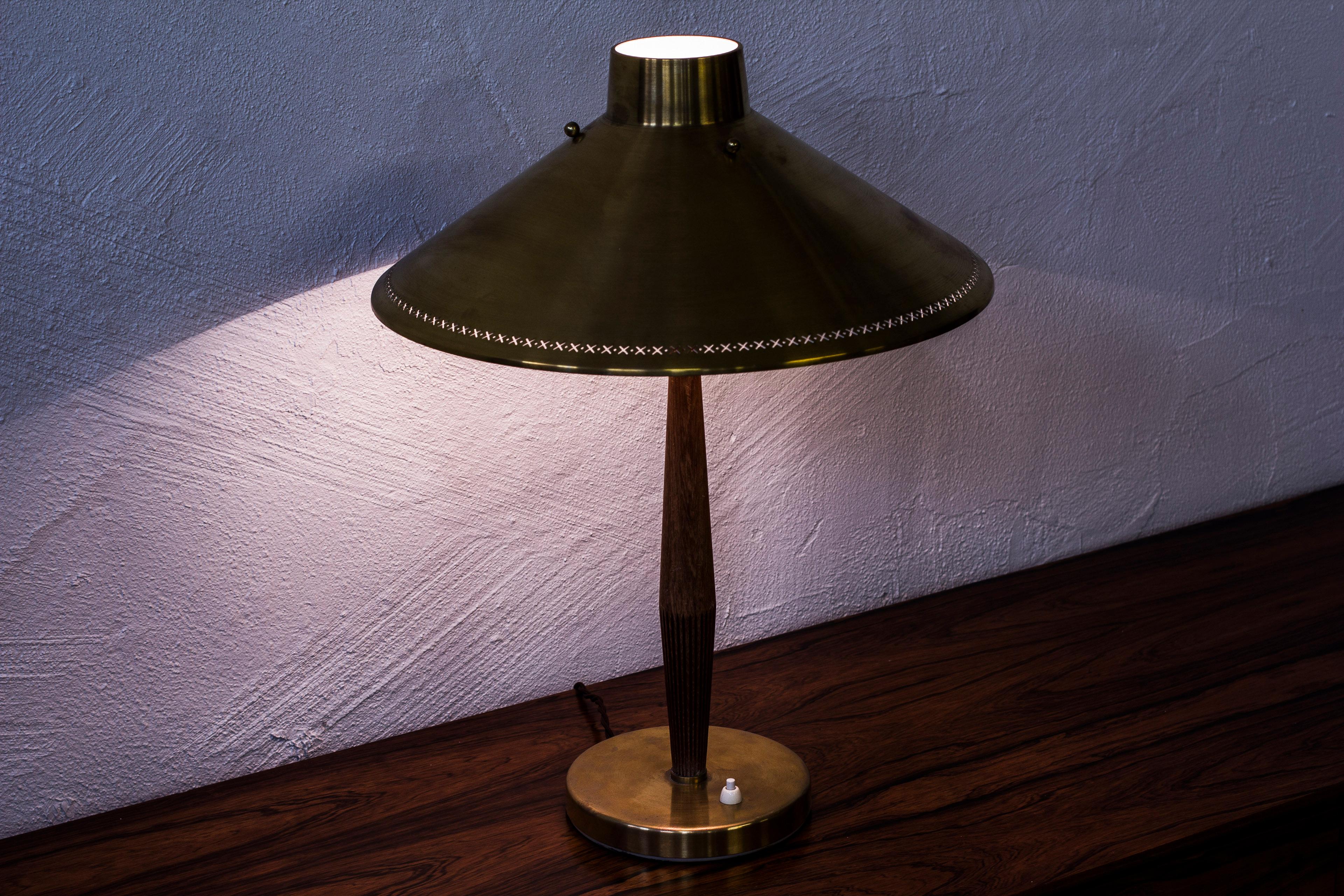 Swedish Table Lamp by Hans Bergström for ASEA, , 1950s 2