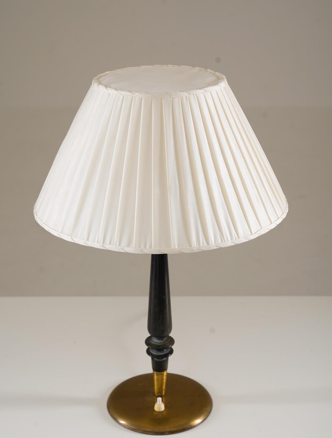 Brass Swedish Table Lamp by Nordiska Kompaniet For Sale